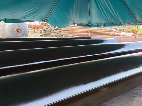 Pile Blasting & Coating