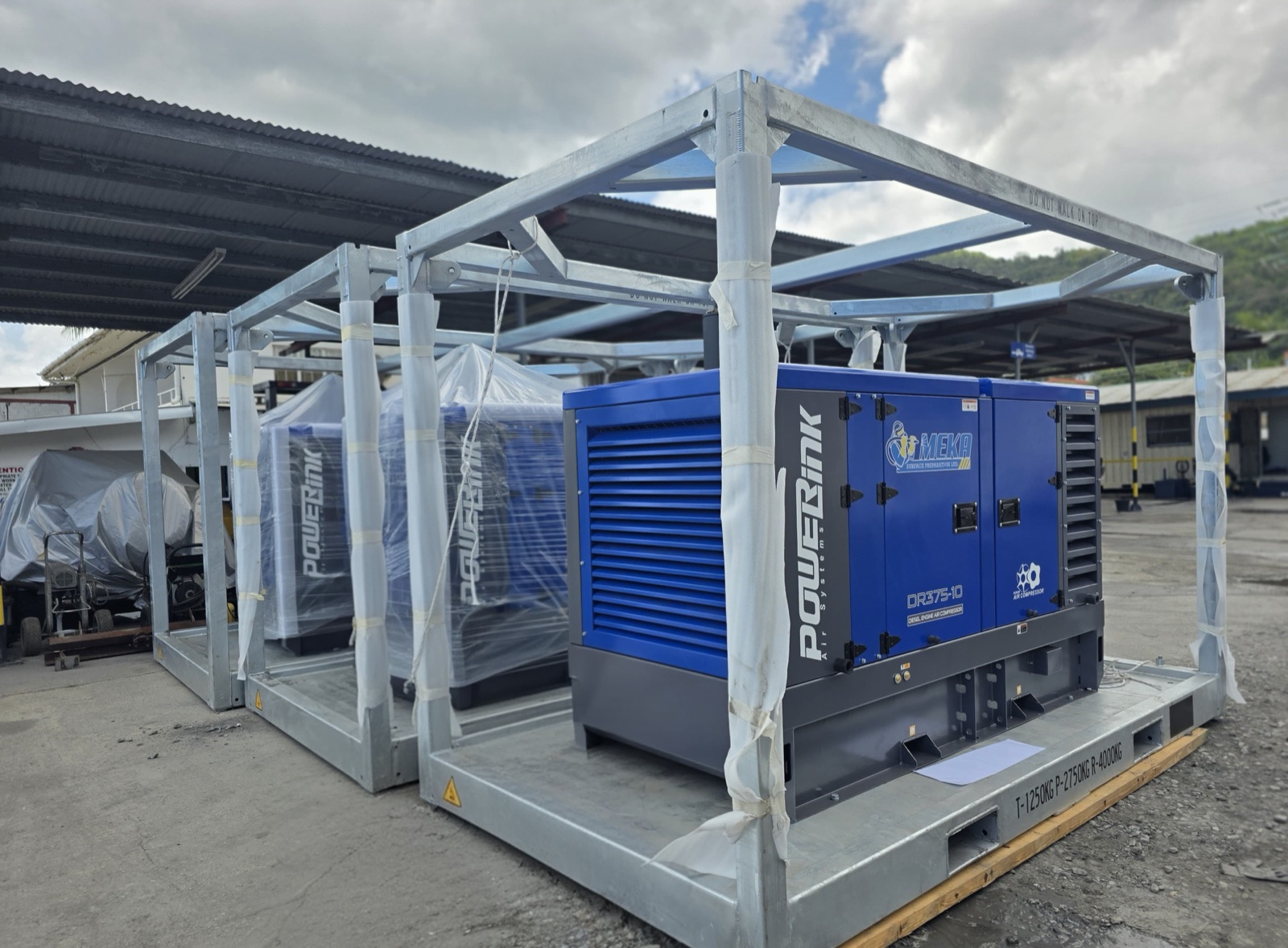 MEKA owned heavy equipment fleet